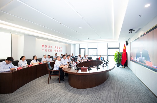 压球在线（中国）唯一官方网站党委理论学习压球在线（中国）唯一官方网站组学习习近平党建思想和重要讲话精神